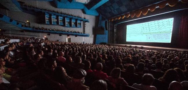 Cine habanero en una edición pasada del Festival de Cine de La Habana.