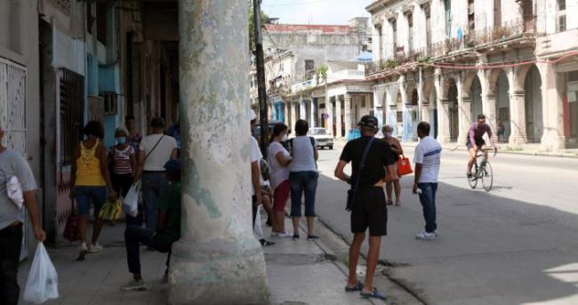 Una calle en La Habana.