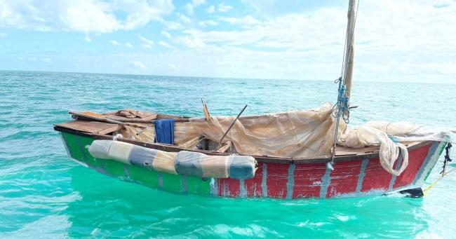 Una embarcación de las que usan los balseros para salir de Cuba.