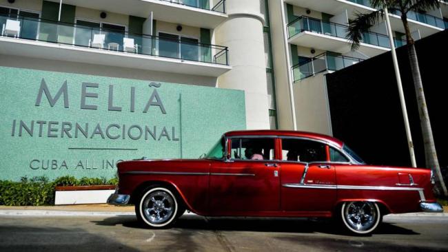 El Meliá Internacional de Varadero, uno de los hoteles de la empresa española en Cuba.