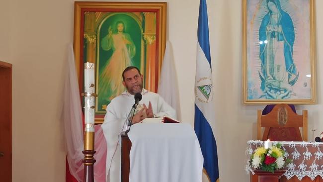 Ramiro Tijerino, uno de los sacerdotes nicaragüenses encarcelados.