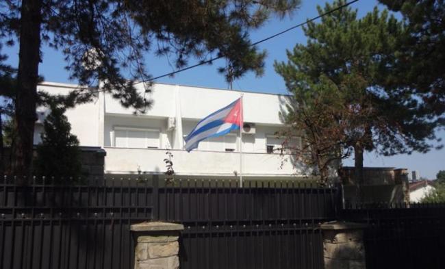 Embajada de Cuba en Serbia.