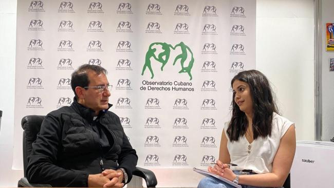 El sacerdote cubano Alberto Reyes Pías en entrevista con DIARIO DE CUBA