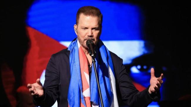 Cantante cubano Willy Chirino.