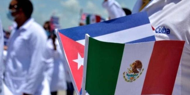 Médicos cubanos exportados a México.