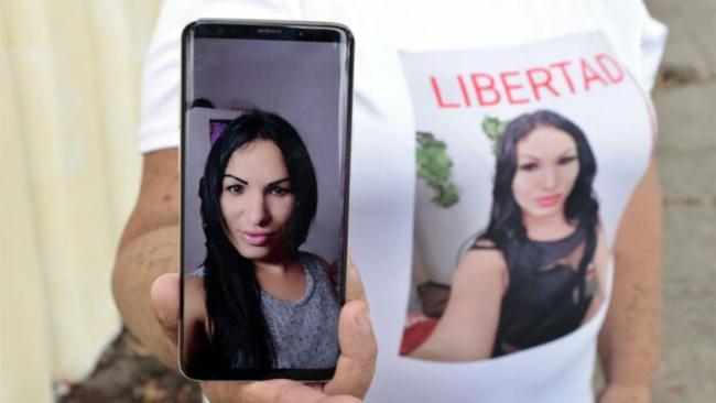 Brenda Díaz, mujer trans que cumple prisión por manifestarse el 11J en Cuba.