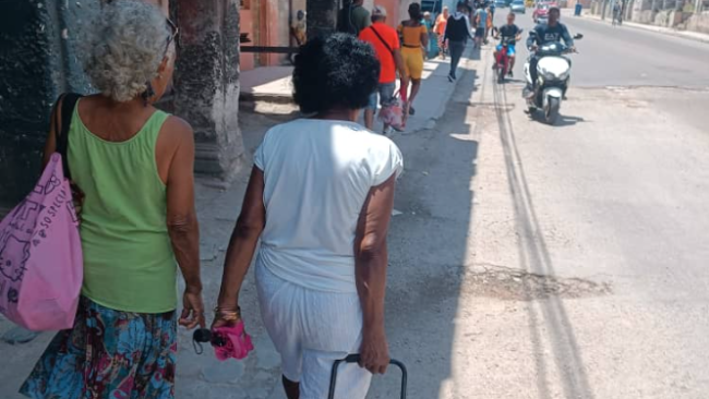 Una calle cubana.