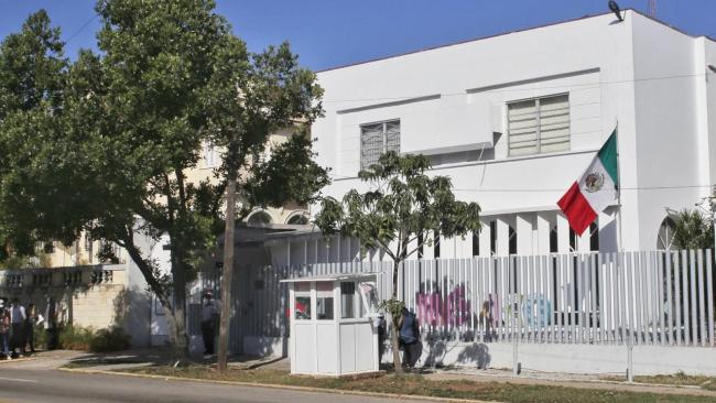 Sede de la Embajada de México en Cuba. 