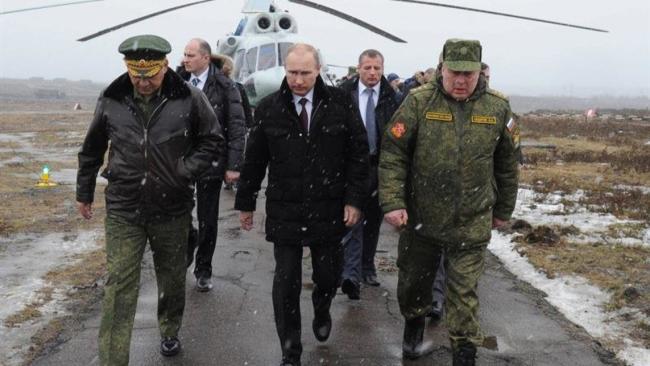 Putin en Rusia, 2015.