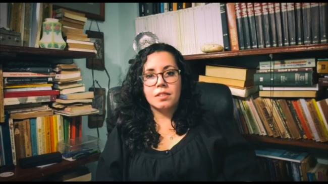 Reportera cubana Camila Acosta.