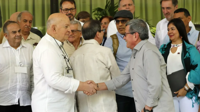 Reunión del ELN y el Gobierno de Colombia en Cuba.