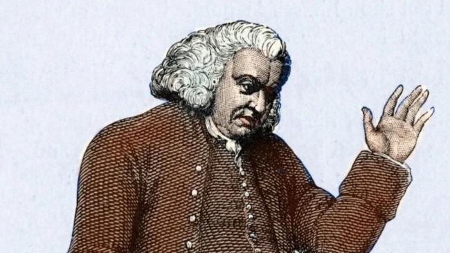 Samuel Johnson.