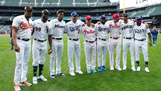 Peloteros cubanos que participaron en el Juego de las Estrellas de la MLB.