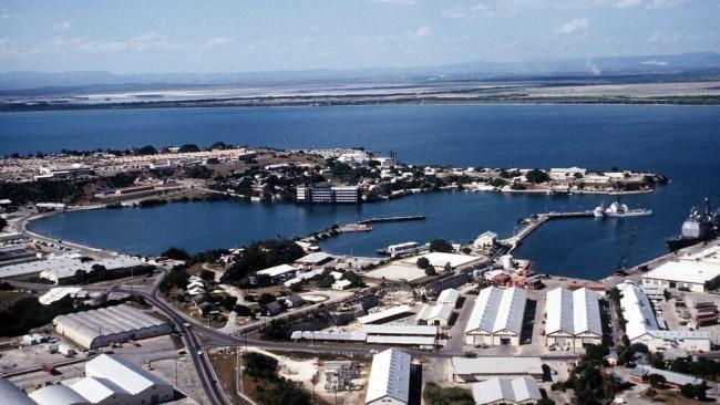 Instalaciones militares de la Base Naval de Guantánamo.