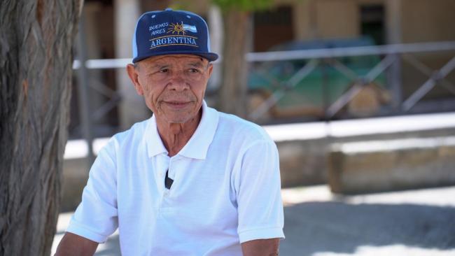 José Laurencio Sánchez, migrante cubano asentado en la localidad Becerril de los Campos, provincia Palencia, comunidad autónoma Castilla y León, España.