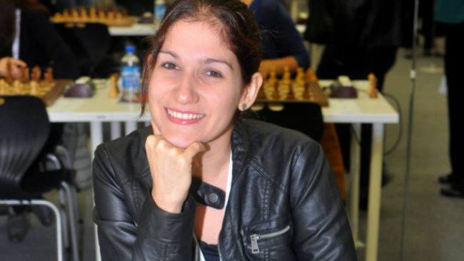 La ajedrecista cubana Lisandra Ordaz.