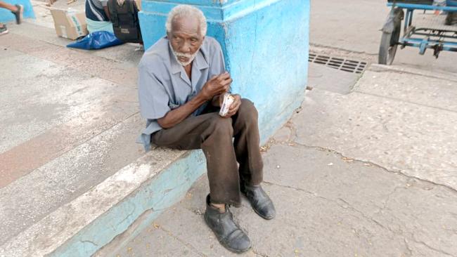 Un anciano cubano.
