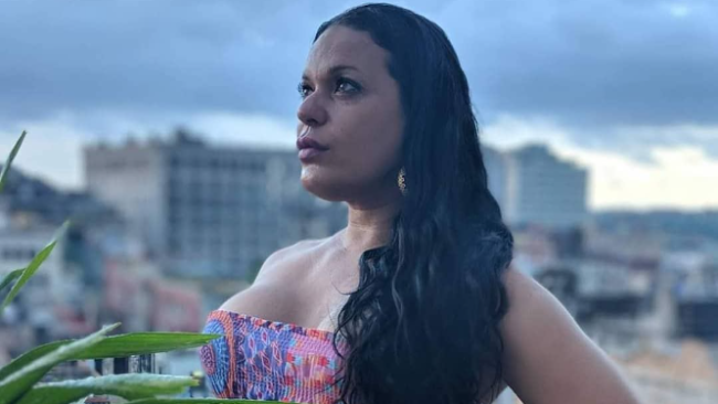 La activista trans cubana Kiriam Gutiérrez.