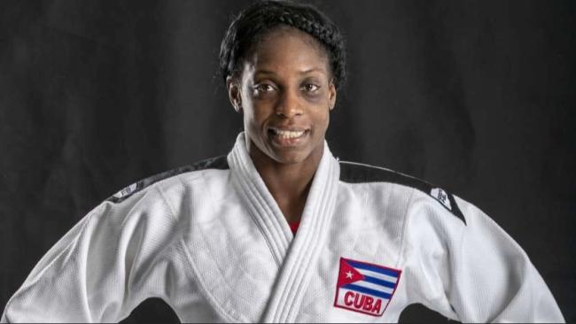 La judoca cubana Kaliema Antomarchi.