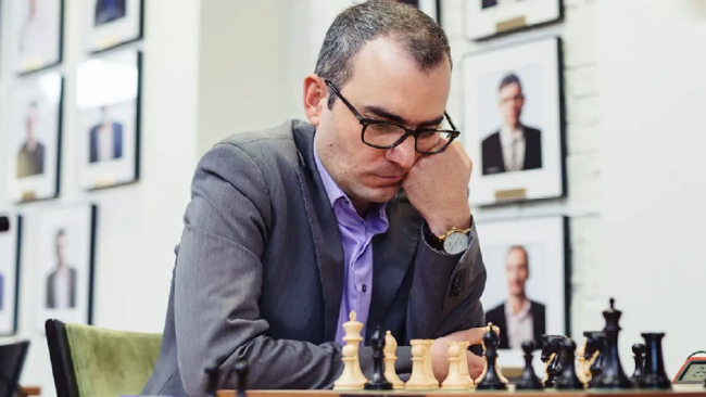 El ajedrecista Leinier Domínguez.