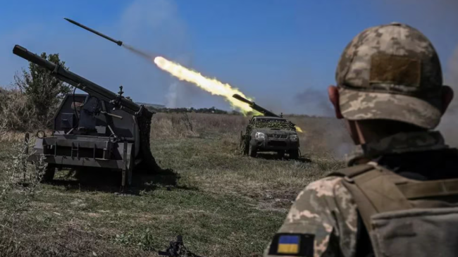 Ofensiva ucraniana en la región de Zaporiyia.