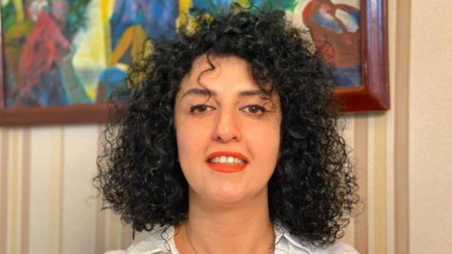 Narges Mohammadi, Premio Nobel de la Paz 2023.