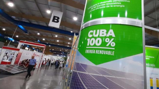 Feria Internacional de Energías Renovables, en La Habana.