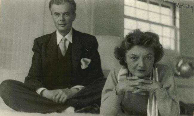 Aldous y Laura Huxley.