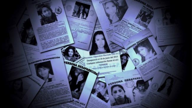 Volantes del sistema de búsqueda de desaparecidos en Bolivia, algo inexistente en Cuba.