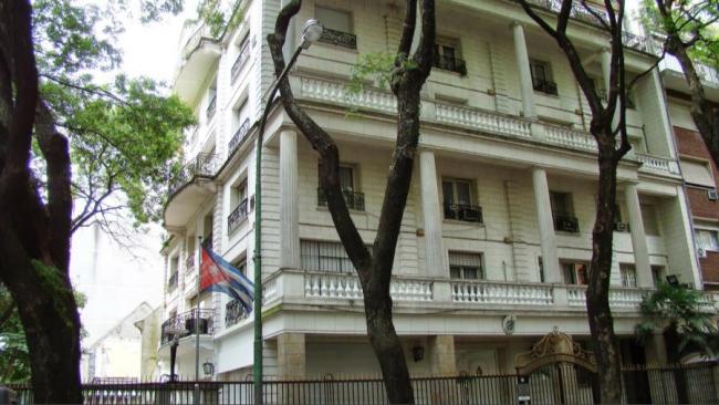 Embajada de Cuba en Argentina.