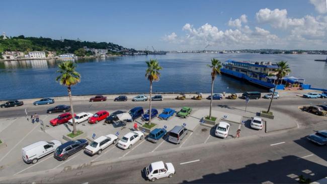 Vista actual de la bahía de La Habana.