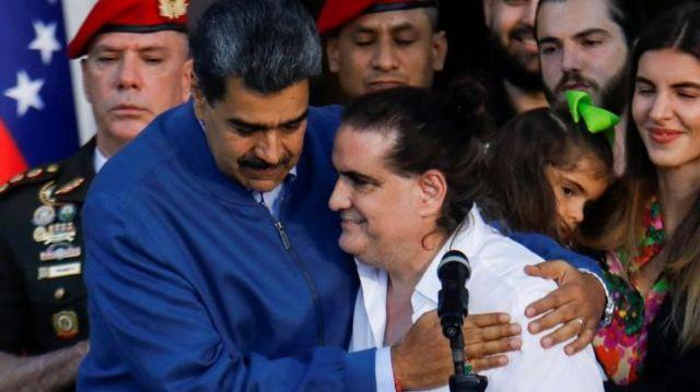 Alex Saab recibido por Nicolás Maduro en Caracas.