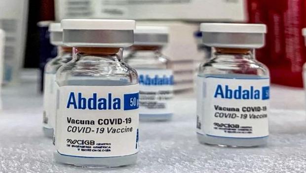 Dosis de la vacuna Abdala.