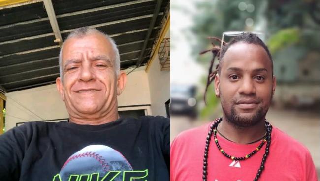Amelio Fernández Delgado (izq) y Osmell Ramos (der), dos cubanos asesinados recientemente.