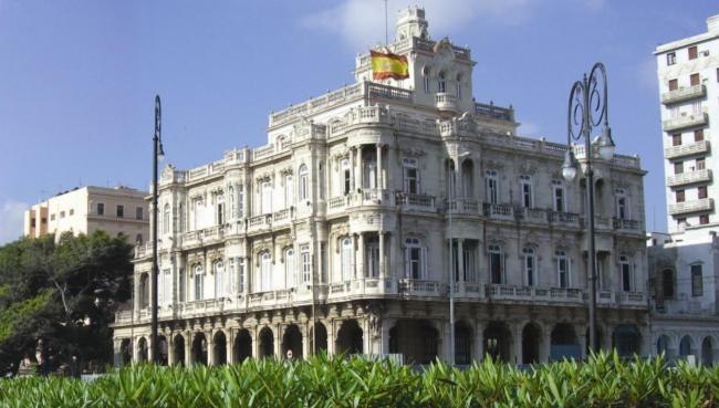Embajada de España en La Habana.
