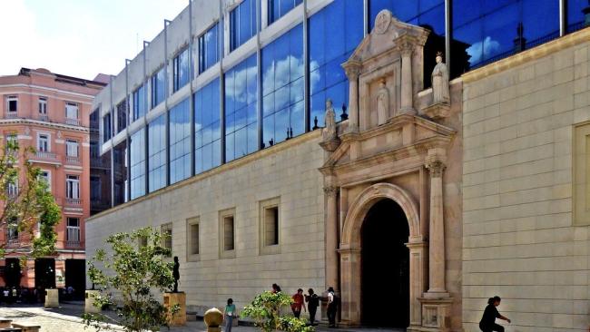 Edificio actual de la primera sede de la Universidad de La Habana.