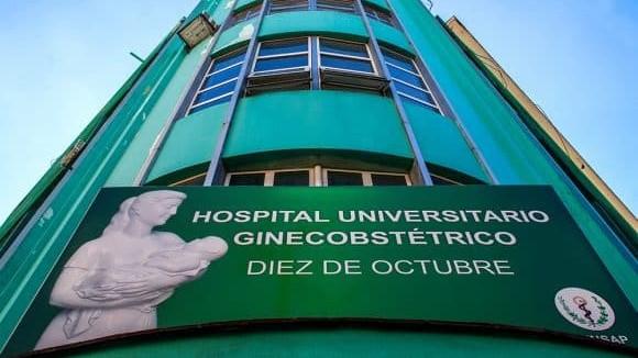 Hospital materno Hijas de Galicia, en La Habana.