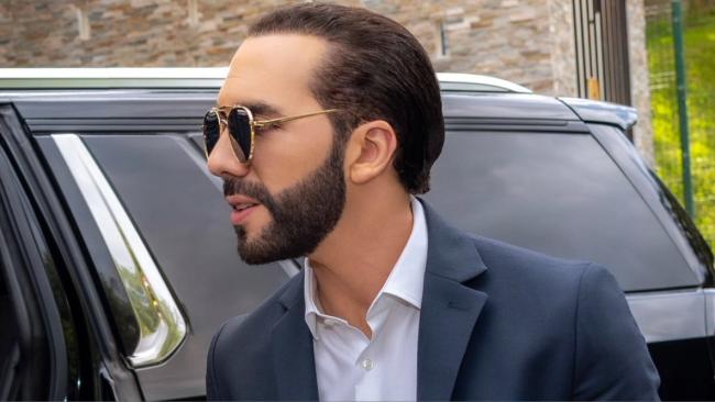 Nayib Bukele, presidente de El Salvador.