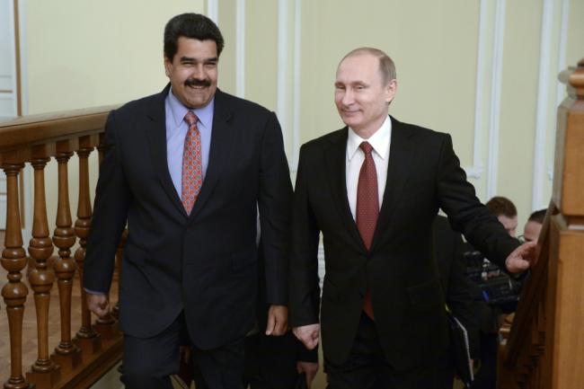 Nicolás Maduro y Vladimir Putin.