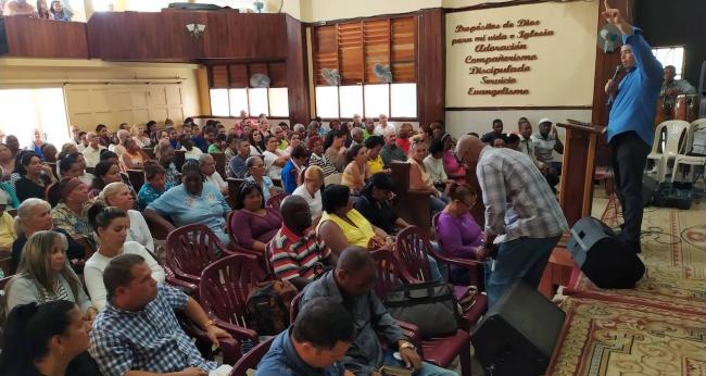 Un templo evangélico en Cuba.