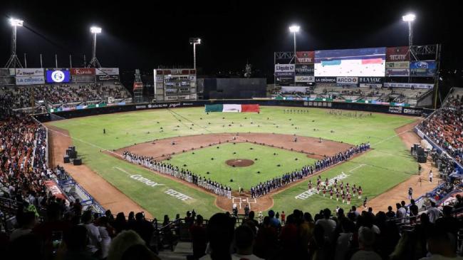 Estadio de las Águilas de Mexicali, sede de la Serie del Caribe 2025.