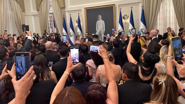 Nayib Bukele, reelegido presidente de El Salvador.