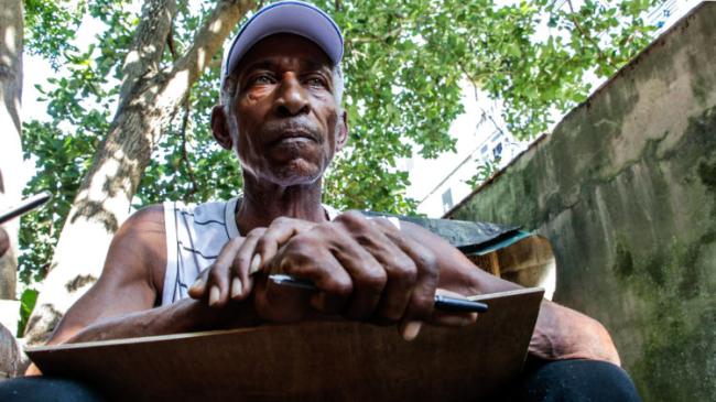 El ex voleibolista cubano Abel Sarmientos.