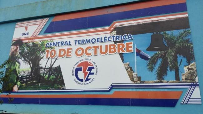 Termoeléctrica Diez de Octubre, de Nuevitas.