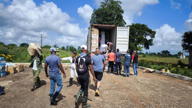 Descarga de la donación de la Quisicuaba.