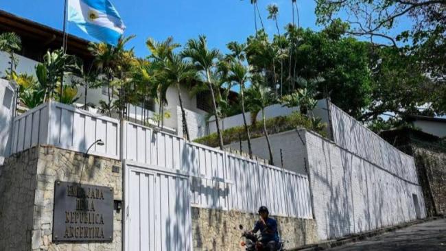 Embajada de Argentina en Caracas.