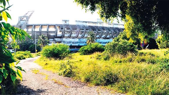 Estadio Panamericano de La Habana.