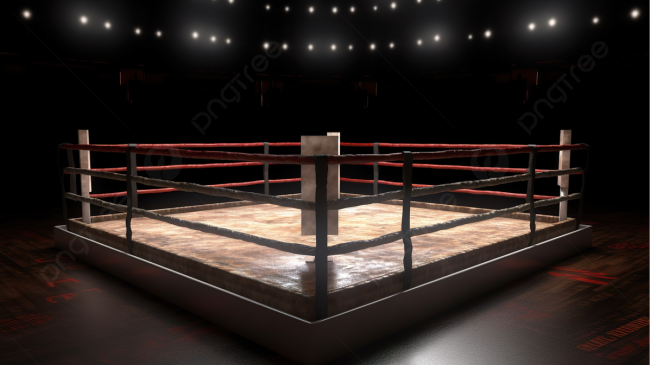 Ring de boxeo.