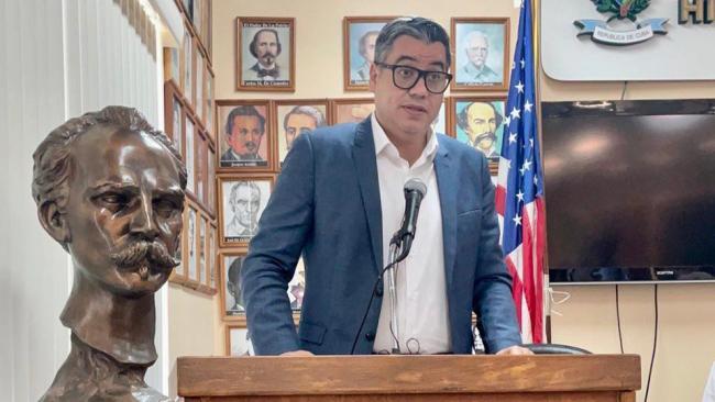 El opositor e influencer cubano Manuel Milanés.