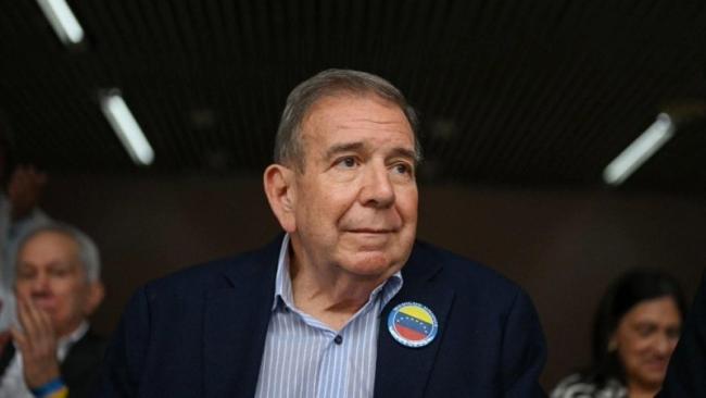 El excandidato opositor venezolano Edmundo González Urrutia.